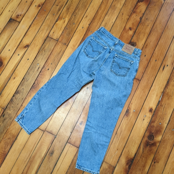 (31) vtg 90s high waisted slim fit levi's made in isa jeans - Picture 4 of 5